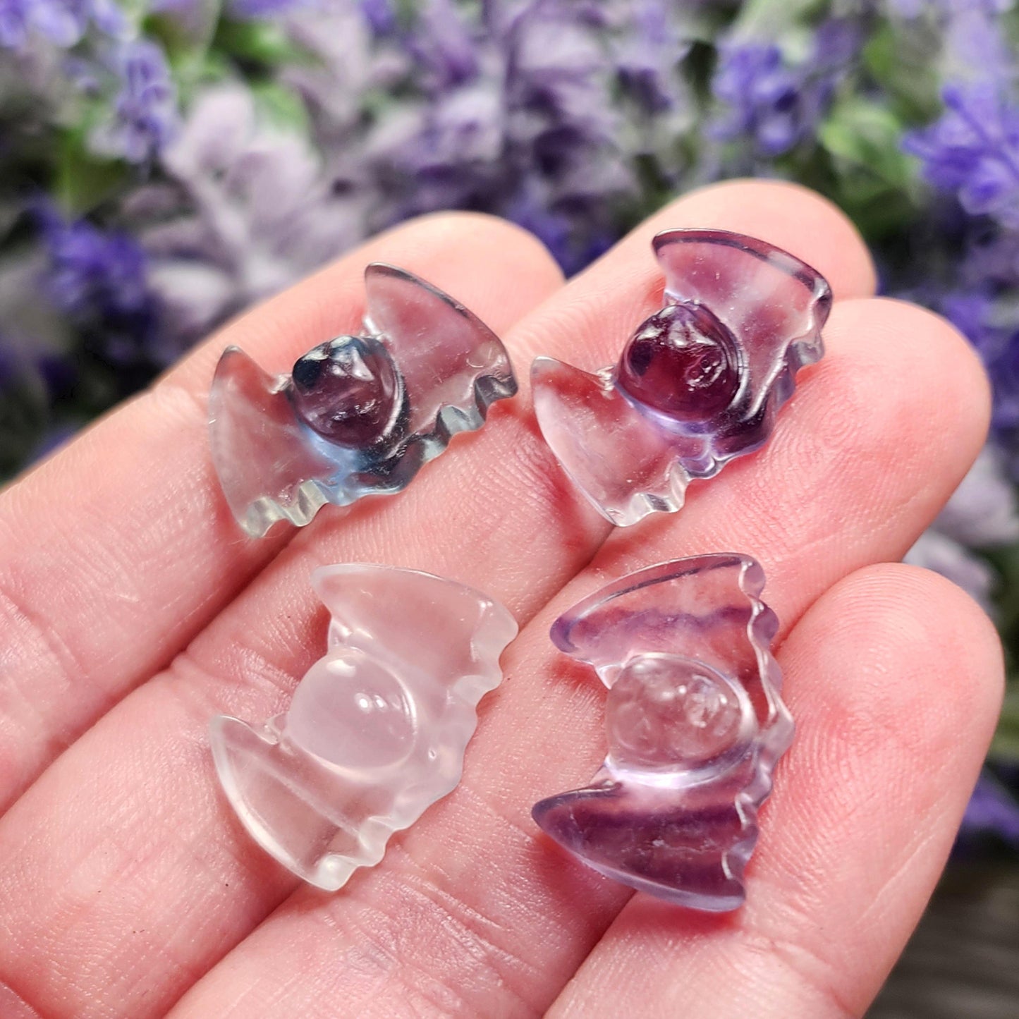 Rainbow Fluorite Bat