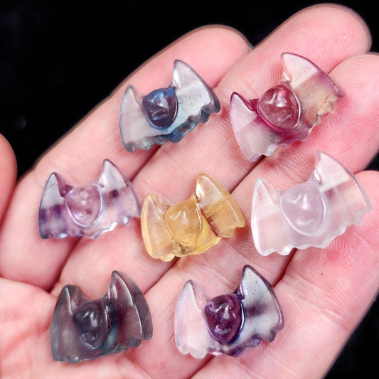 Rainbow Fluorite Bat
