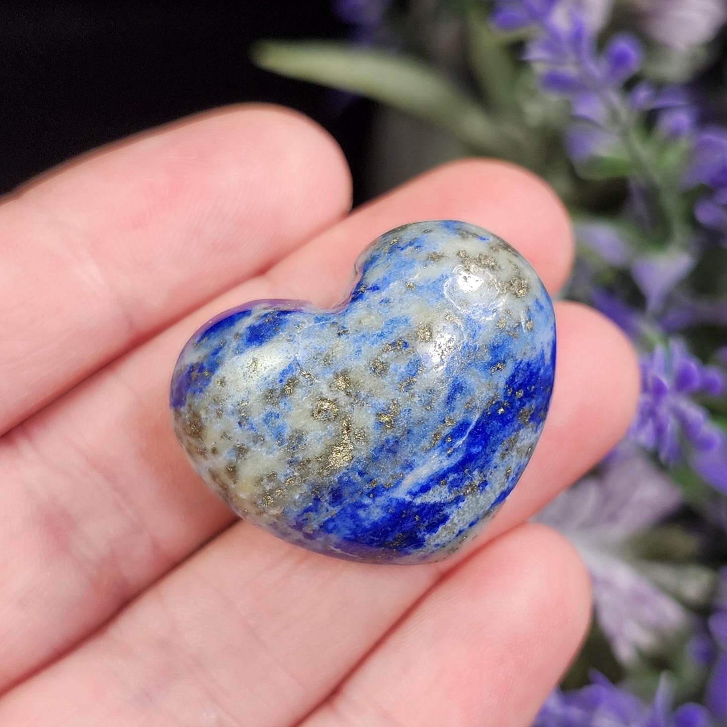 Lapis Lazuli Heart