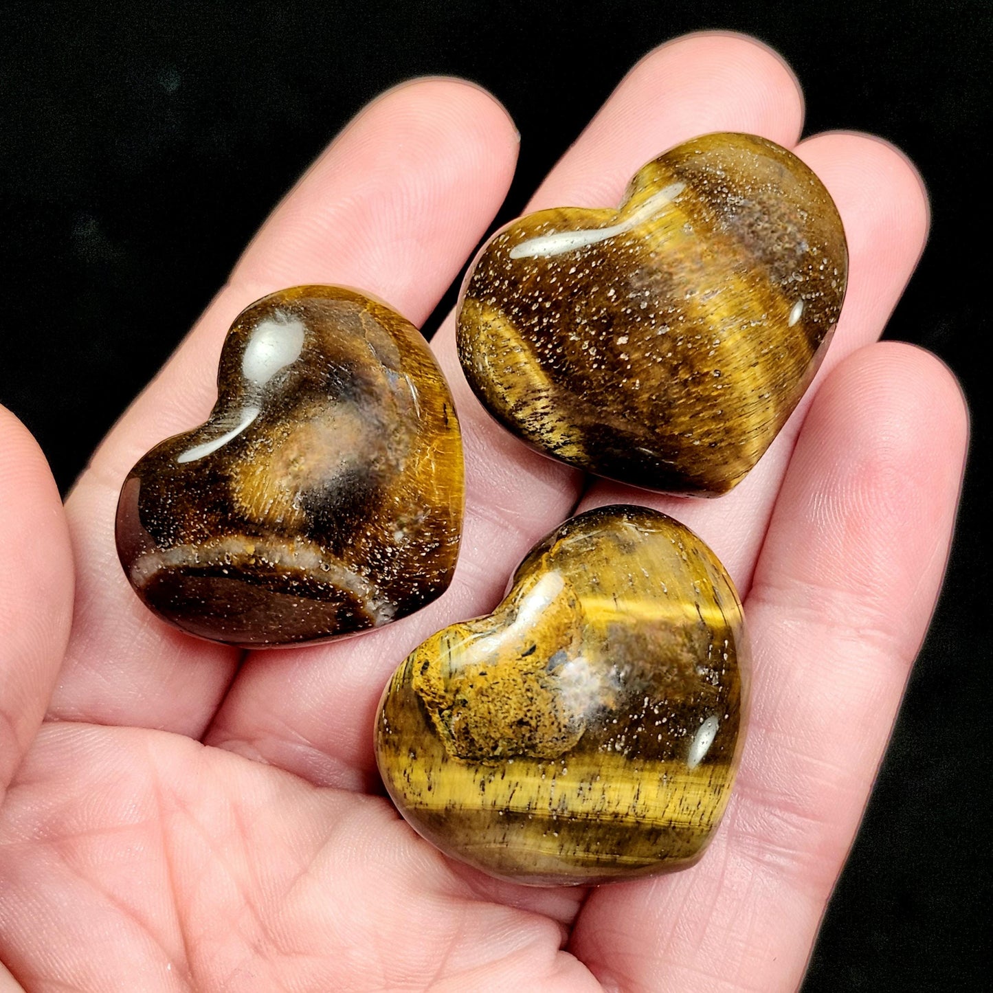 Tigers Eye Heart