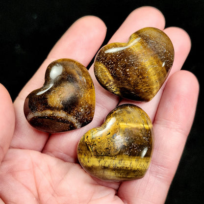 Tigers Eye Heart