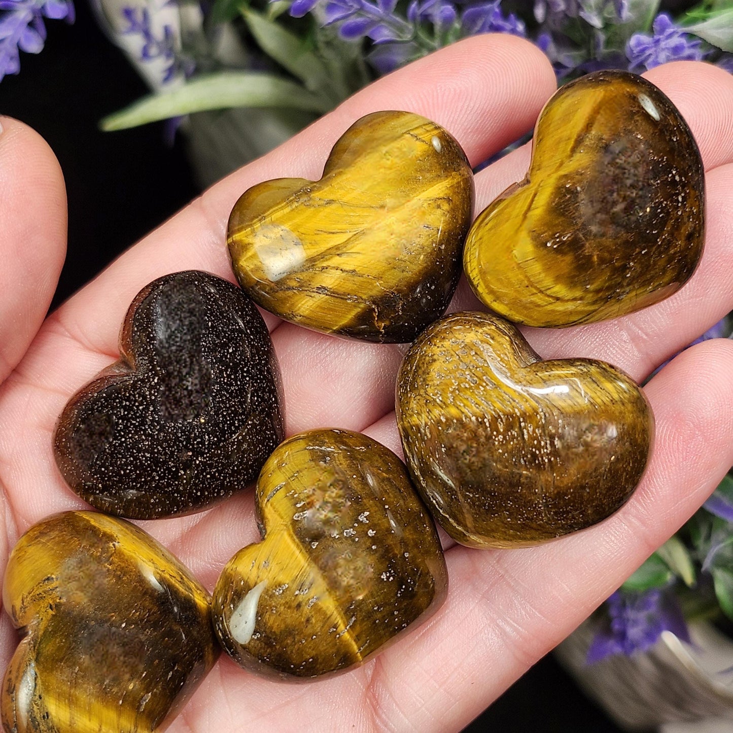 Tigers Eye Heart