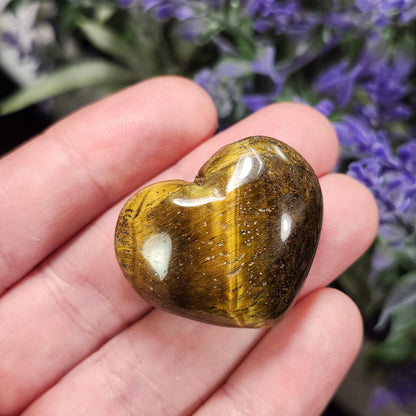 Tigers Eye Heart