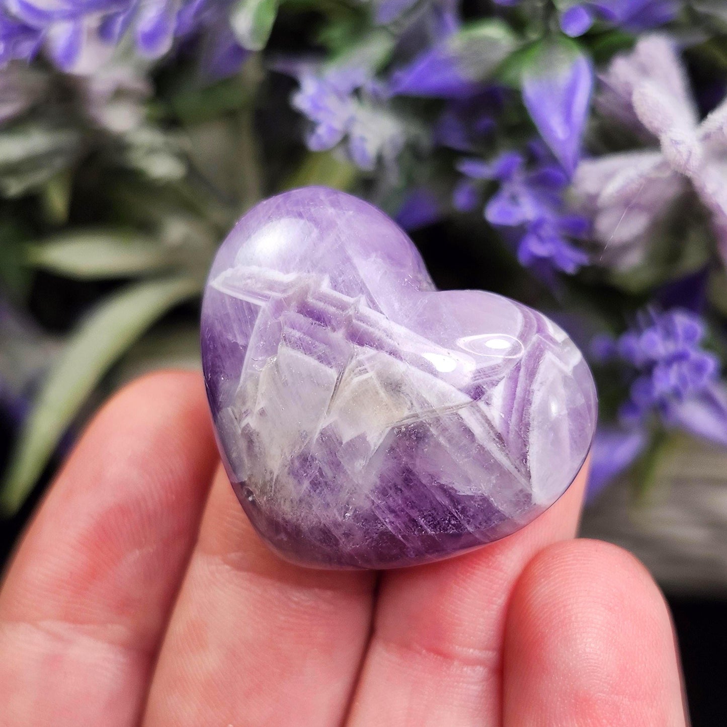 Amethyst Heart