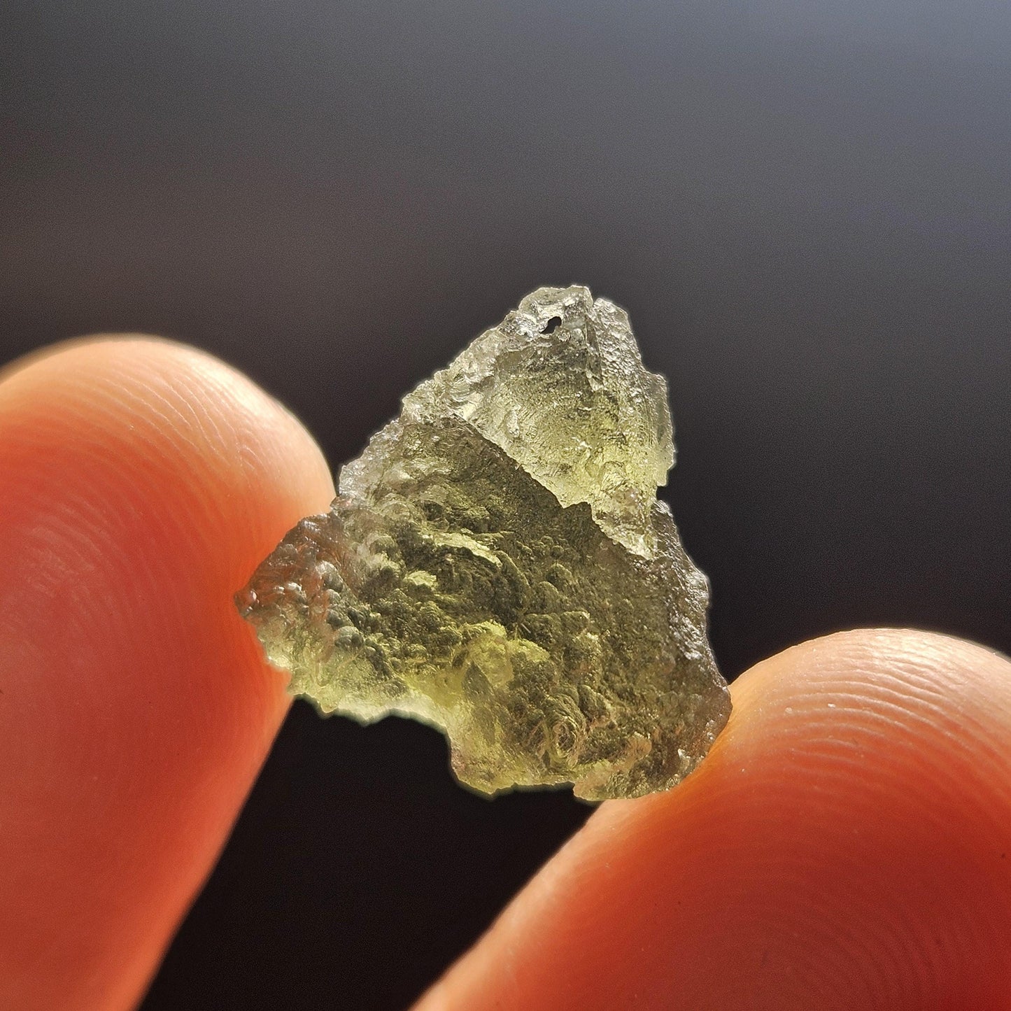 Angel Chime Moldavite (1.35g) Moldavite