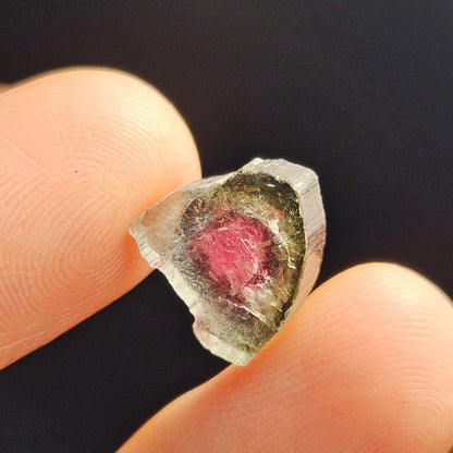 Watermelon Tourmaline Slice