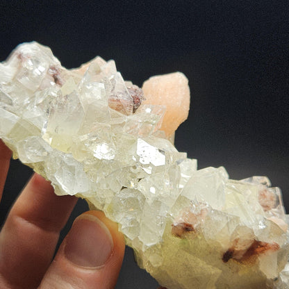 Diamond Apophyllite & Stilbite Cluster