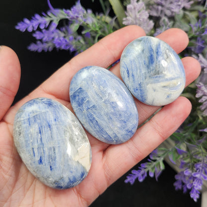 Blue Kyanite Palm Stone