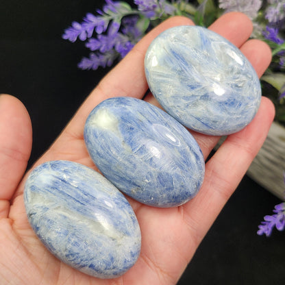 Blue Kyanite Palm Stone