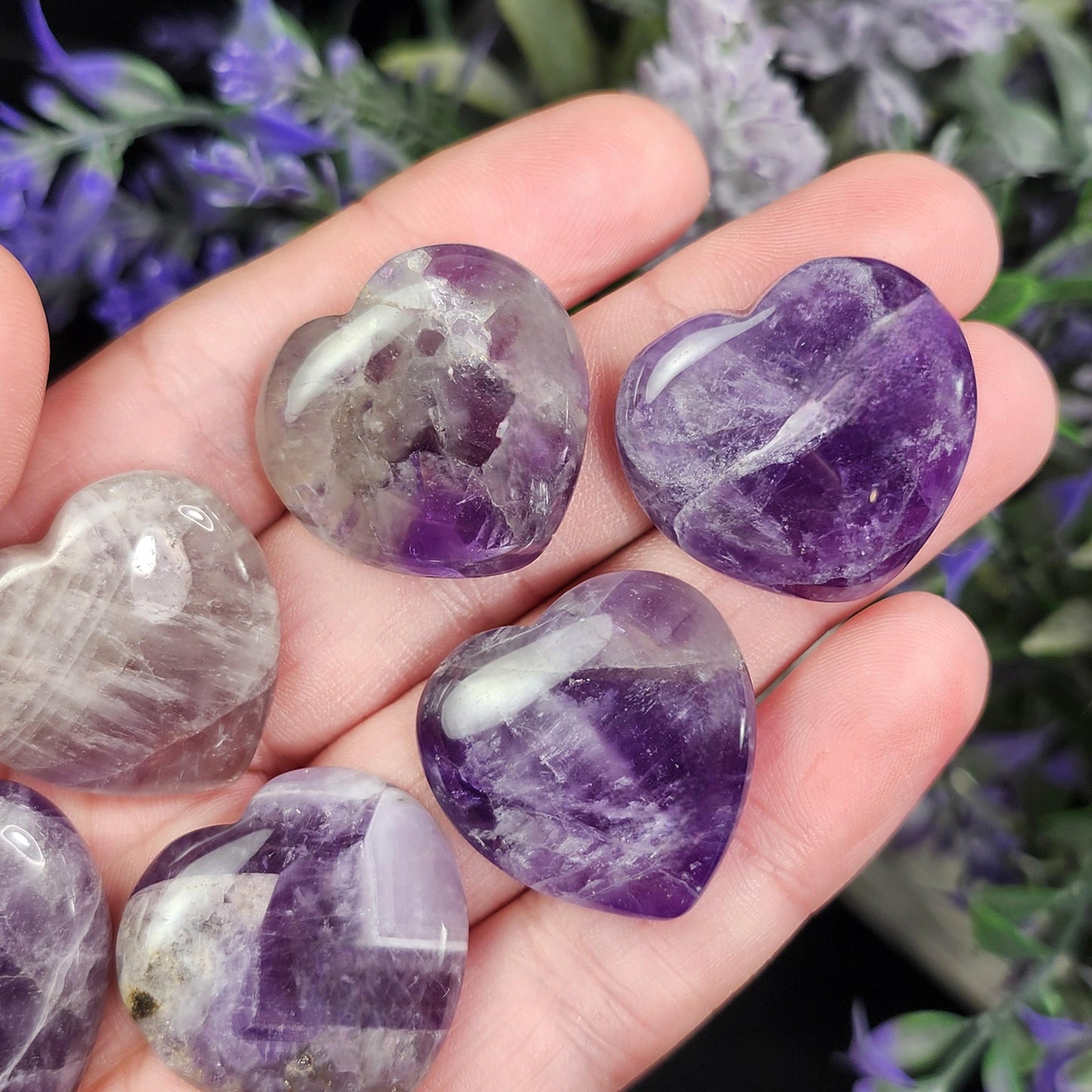 Amethyst Heart
