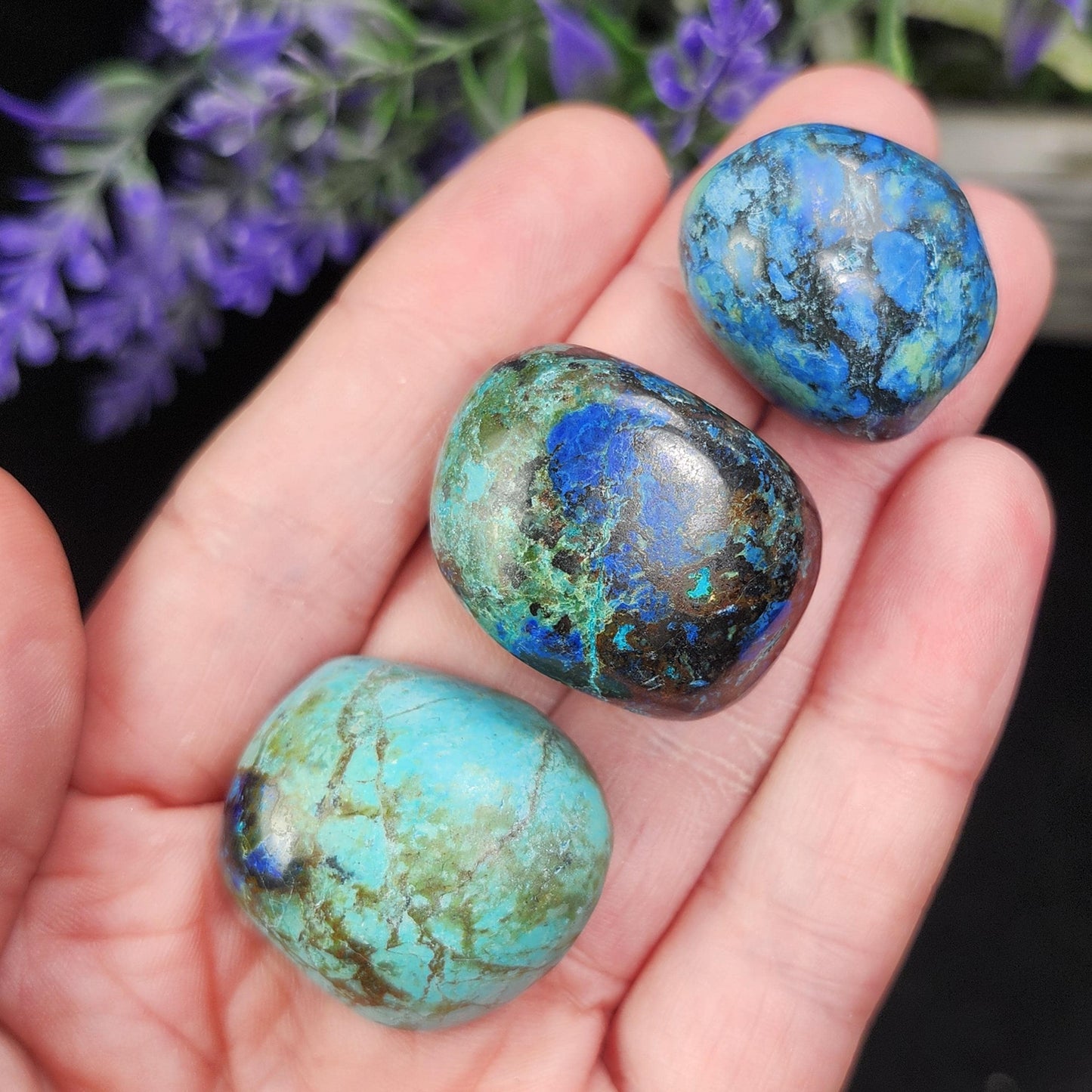 Tumbled Azurite Crystal