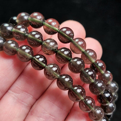 Black Tektite Bracelet