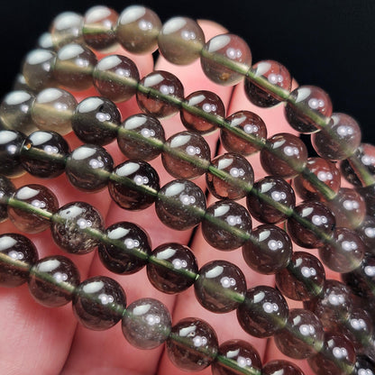 Black Tektite Bracelet