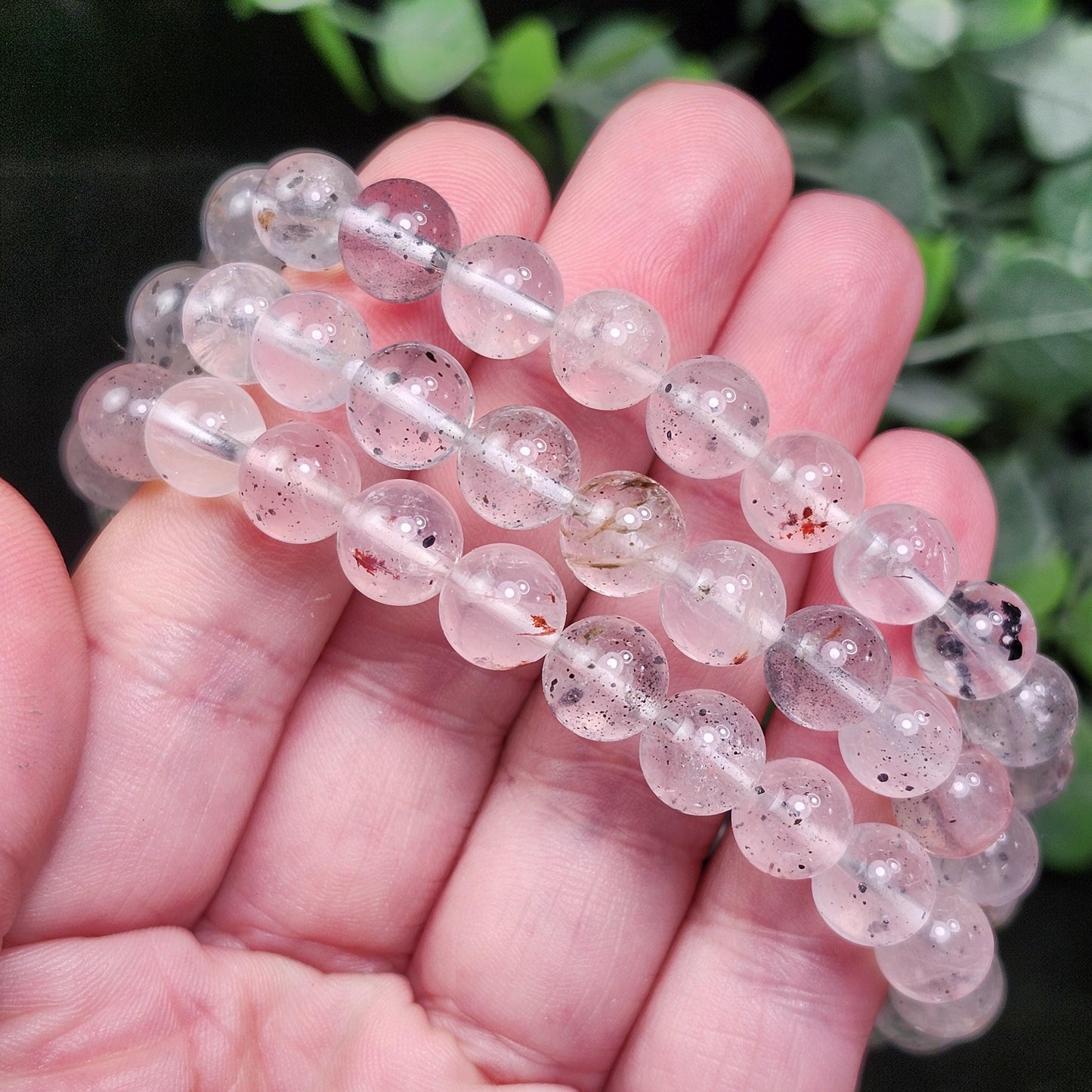 Lodolite Quartz Bracelet