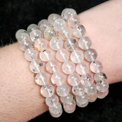 Lodolite Quartz Bracelet