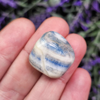 Blue Scheelite Crystal