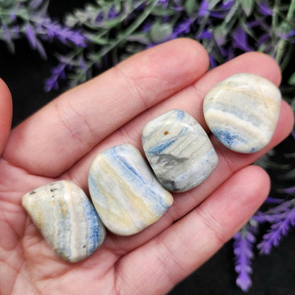 Blue Scheelite Crystal