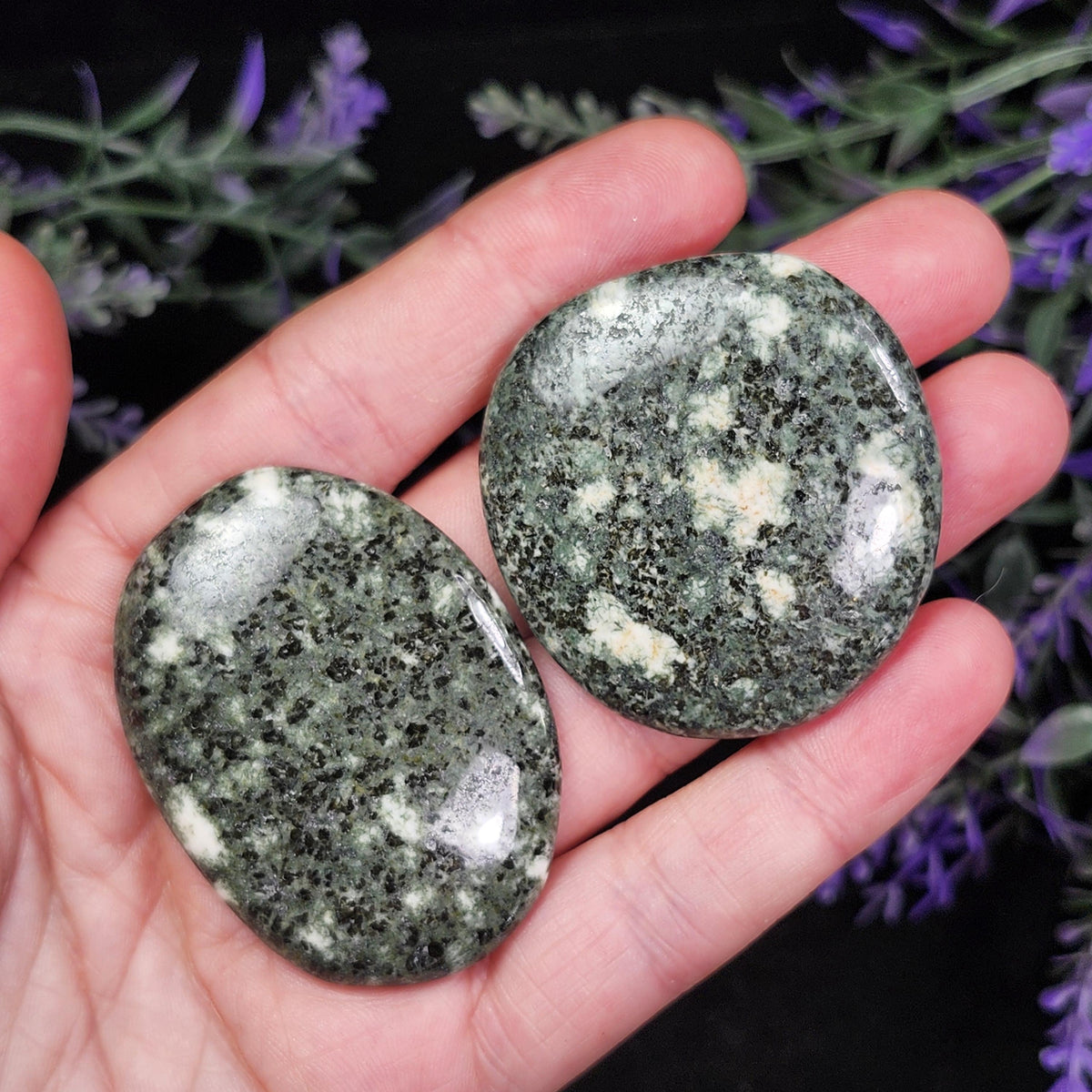 Preseli Bluestone "Stonehenge Stone" Palmstone Crystal Specimen – Dolerite Crystal (1.75