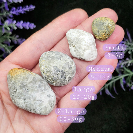 Scapolite Polished Crystal, UV Reactive Stone