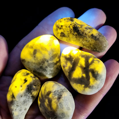 Scapolite Crystal, UV Reactive Stone