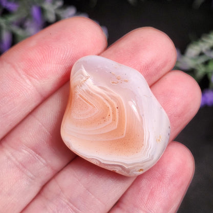Apricot Botswana Agate Crystal
