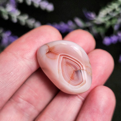 Apricot Botswana Agate Crystal