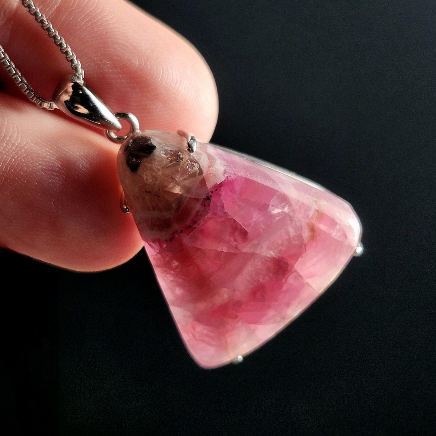 Rhodochrosite Pendant