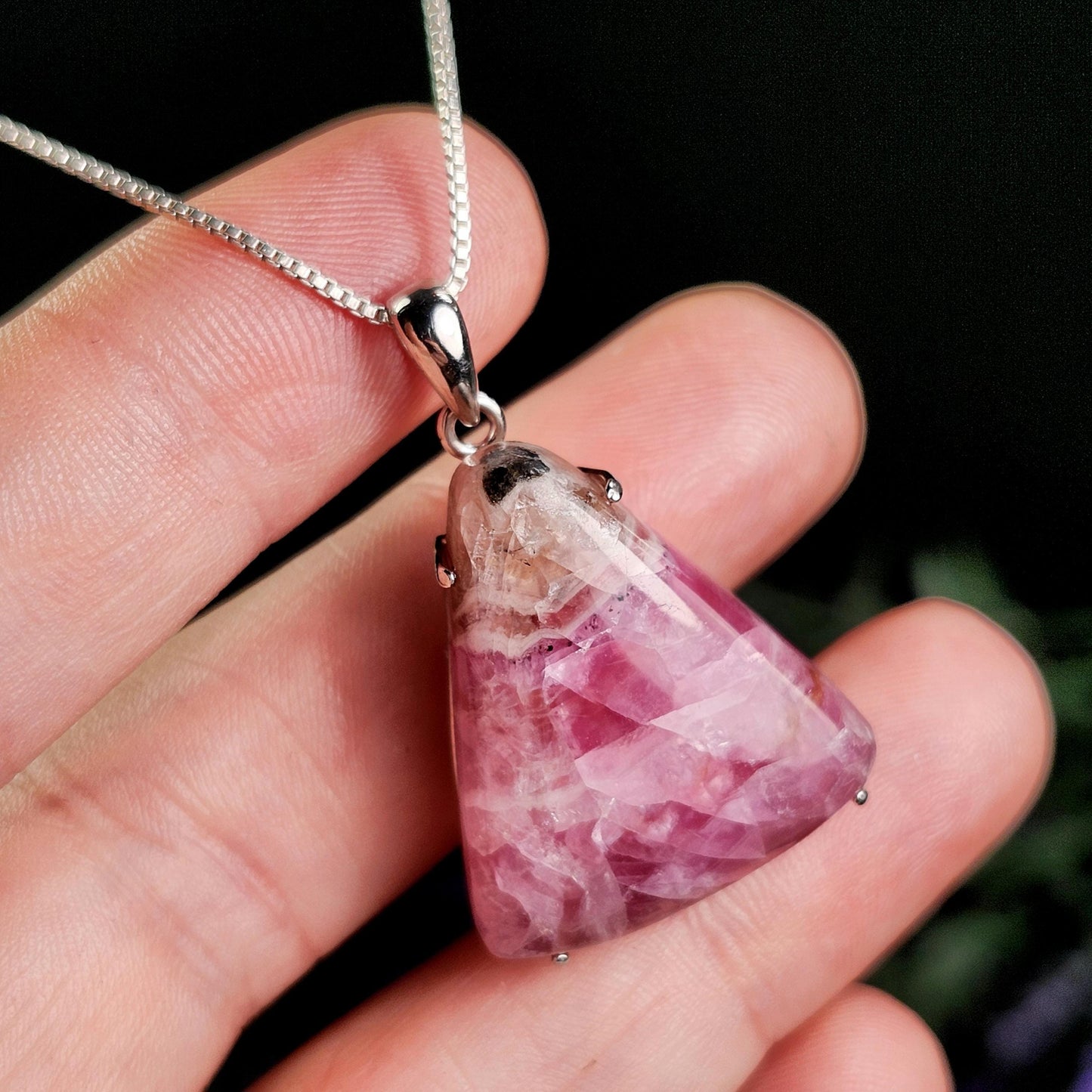Rhodochrosite Pendant