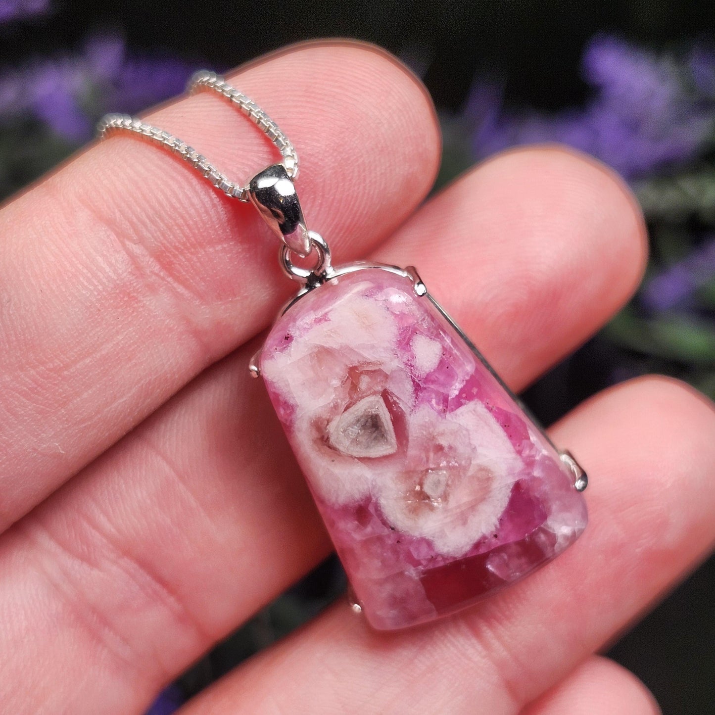 Rhodochrosite Pendant