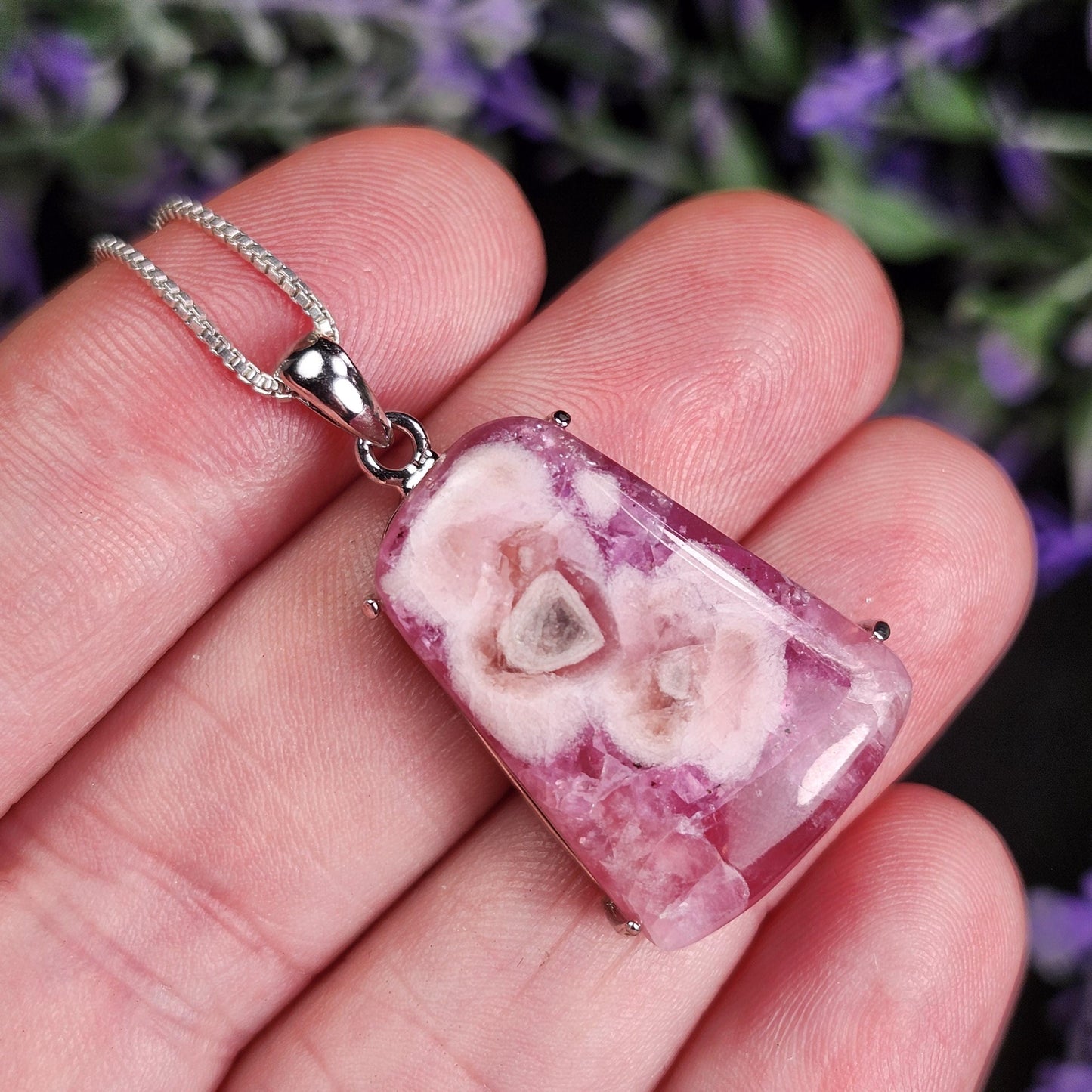 Rhodochrosite Pendant