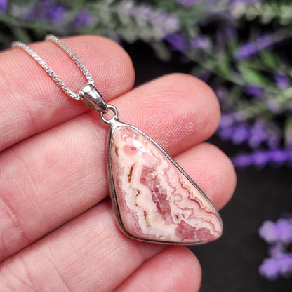 Rhodochrosite Pendant