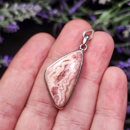 Rhodochrosite Pendant