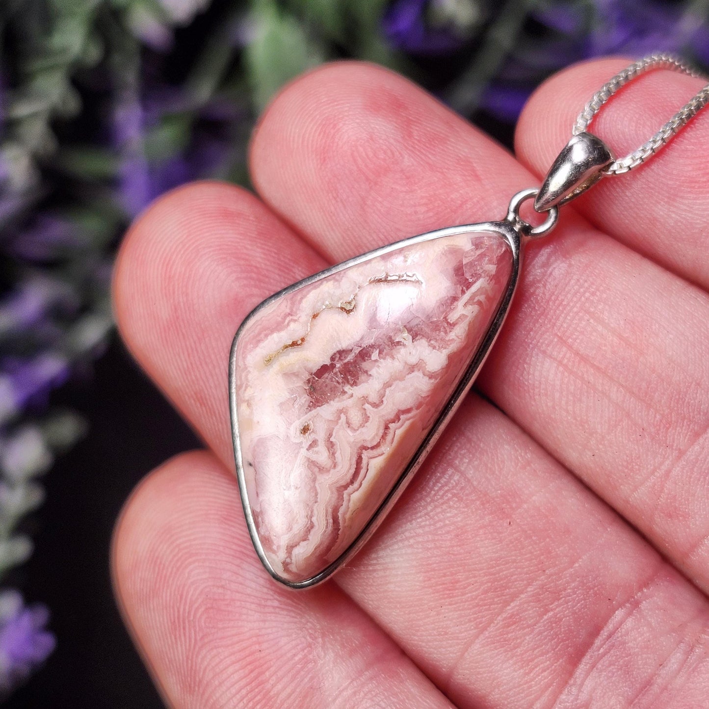 Rhodochrosite Pendant