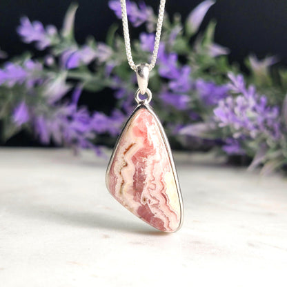 Rhodochrosite Pendant