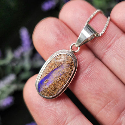 Boulder Opal Pendant