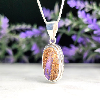 Boulder Opal Pendant