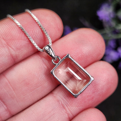 Faceted Libyan Desert Glass Pendant