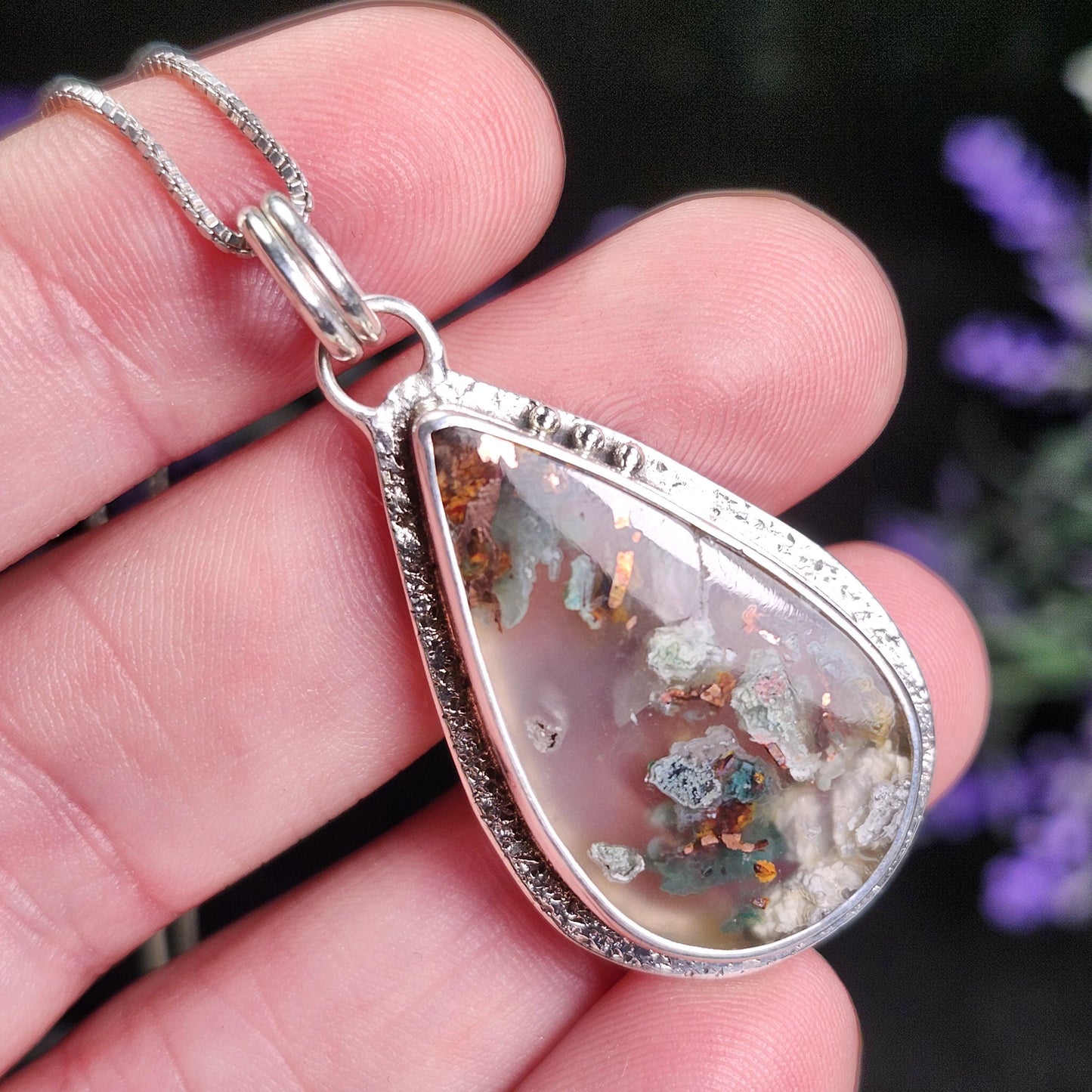 Gem Silica Pendant