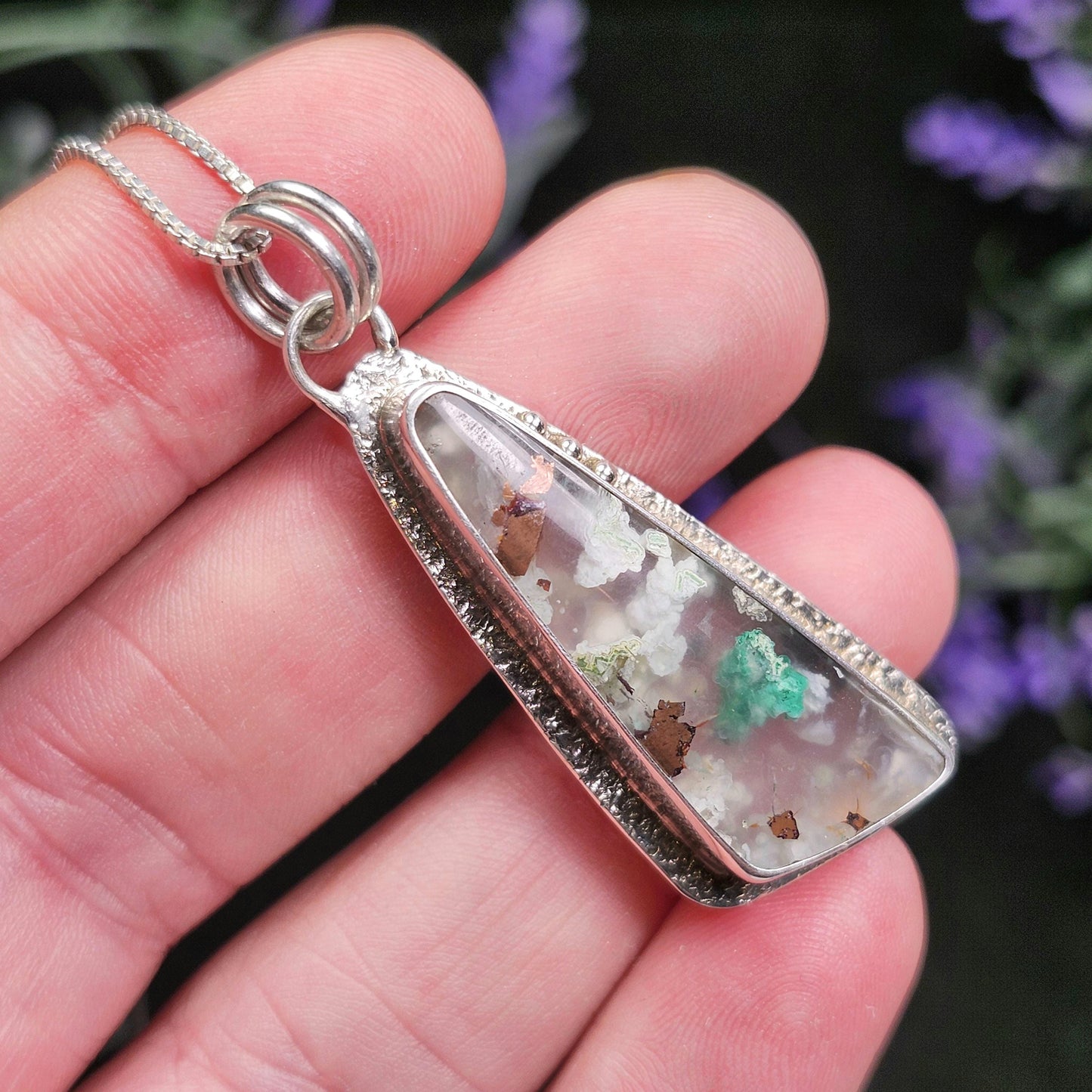 Gem Silica Pendant