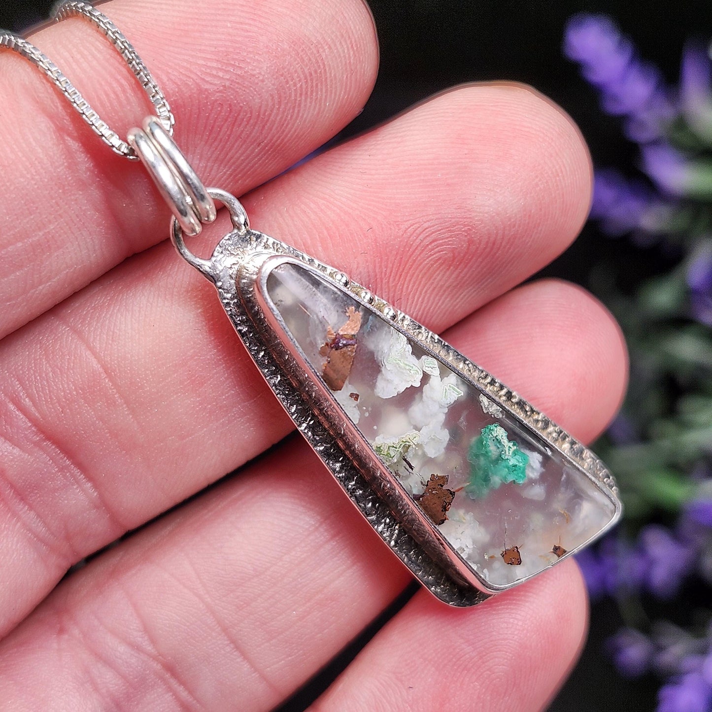 Gem Silica Pendant