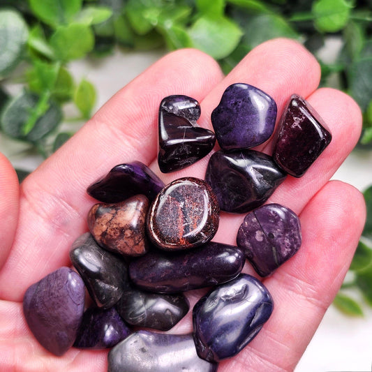 Black Manganese Crystal