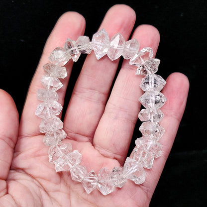 Raw Herkimer Diamond Bracelet