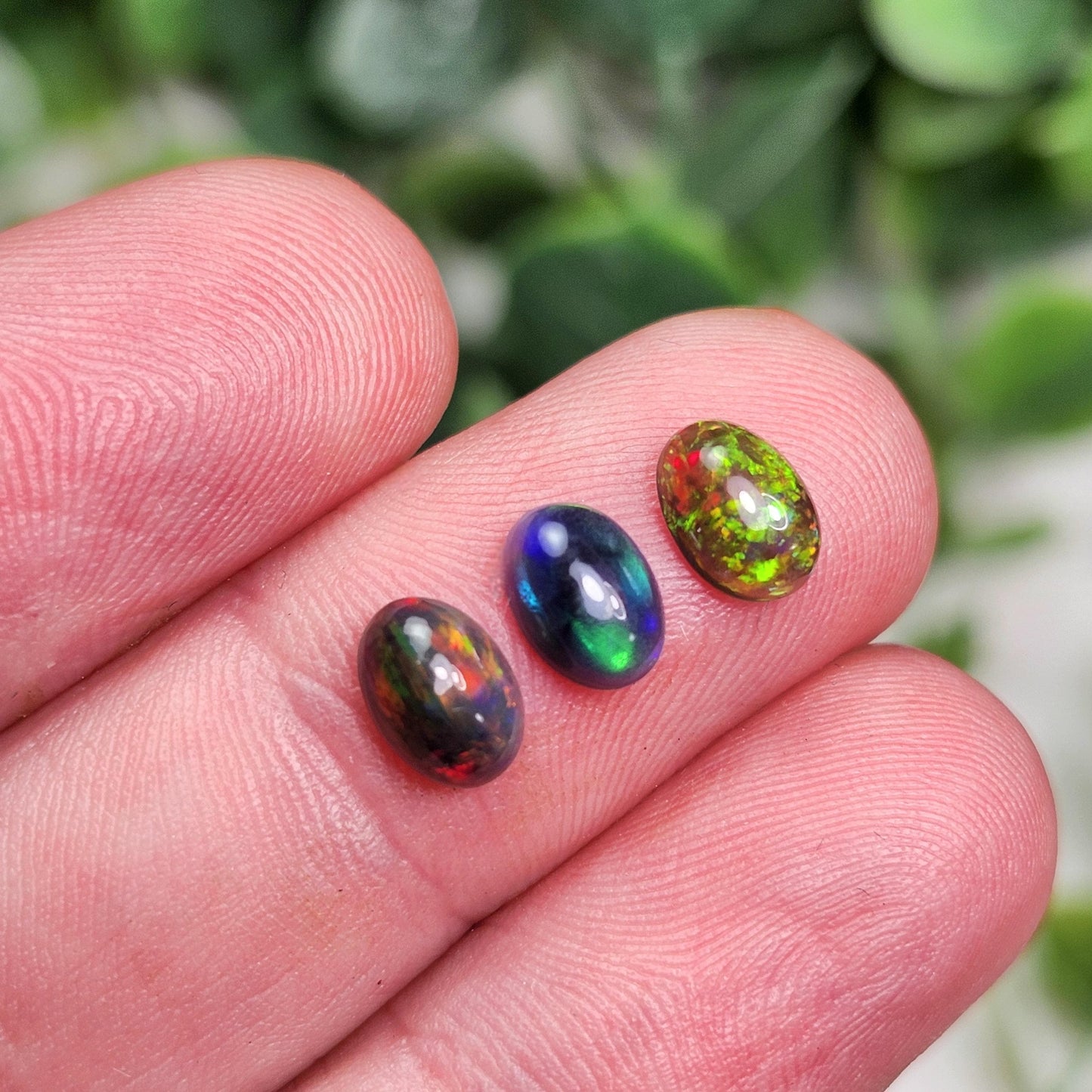 Black Opal Cabochon