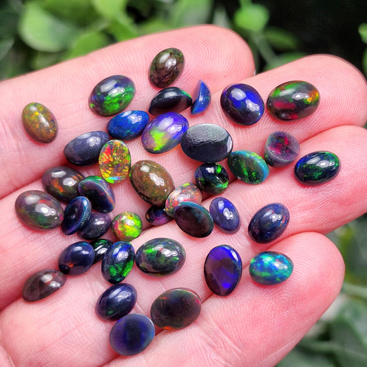 Black Opal Cabochon
