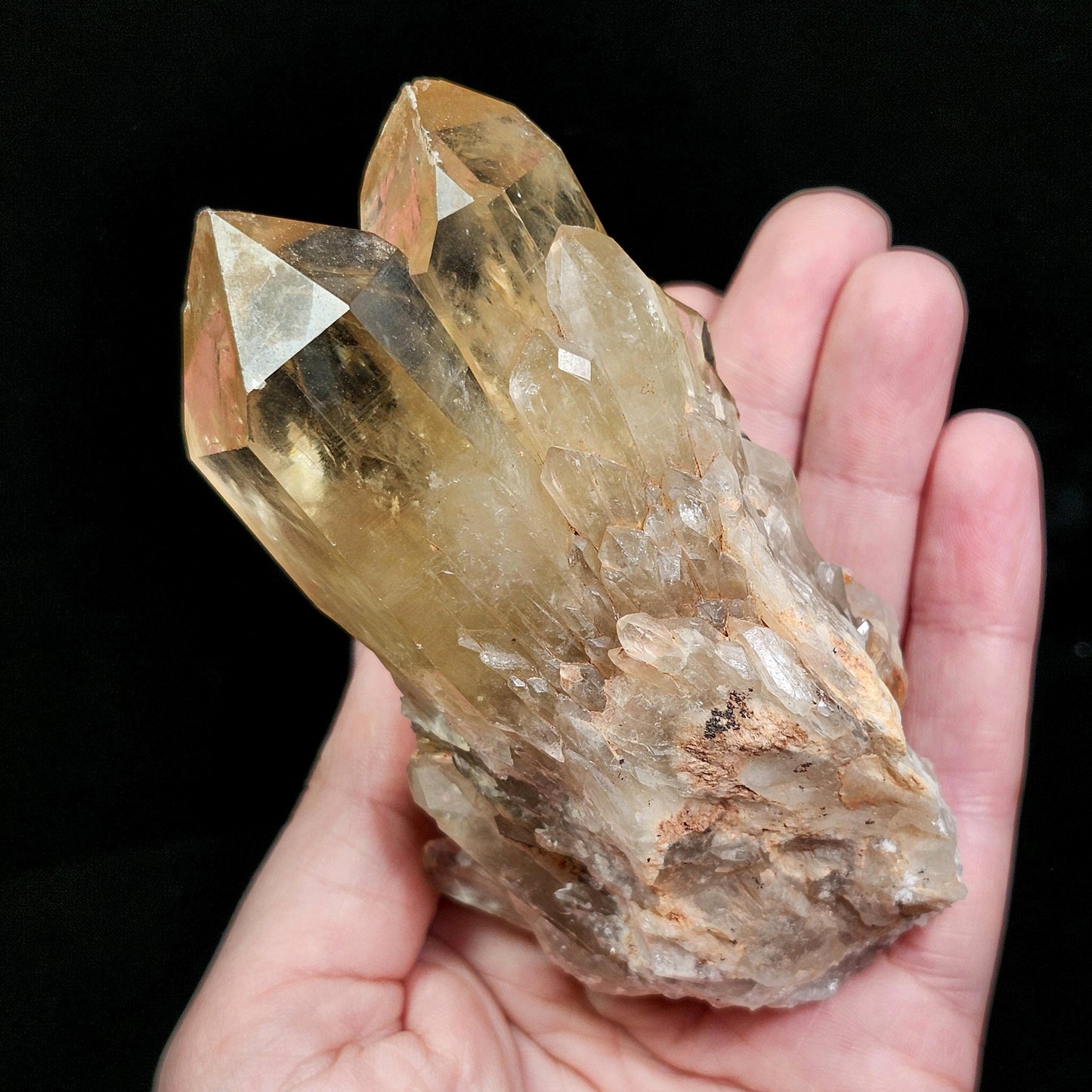 TWIN FLAME Kundalini Citrine 271g