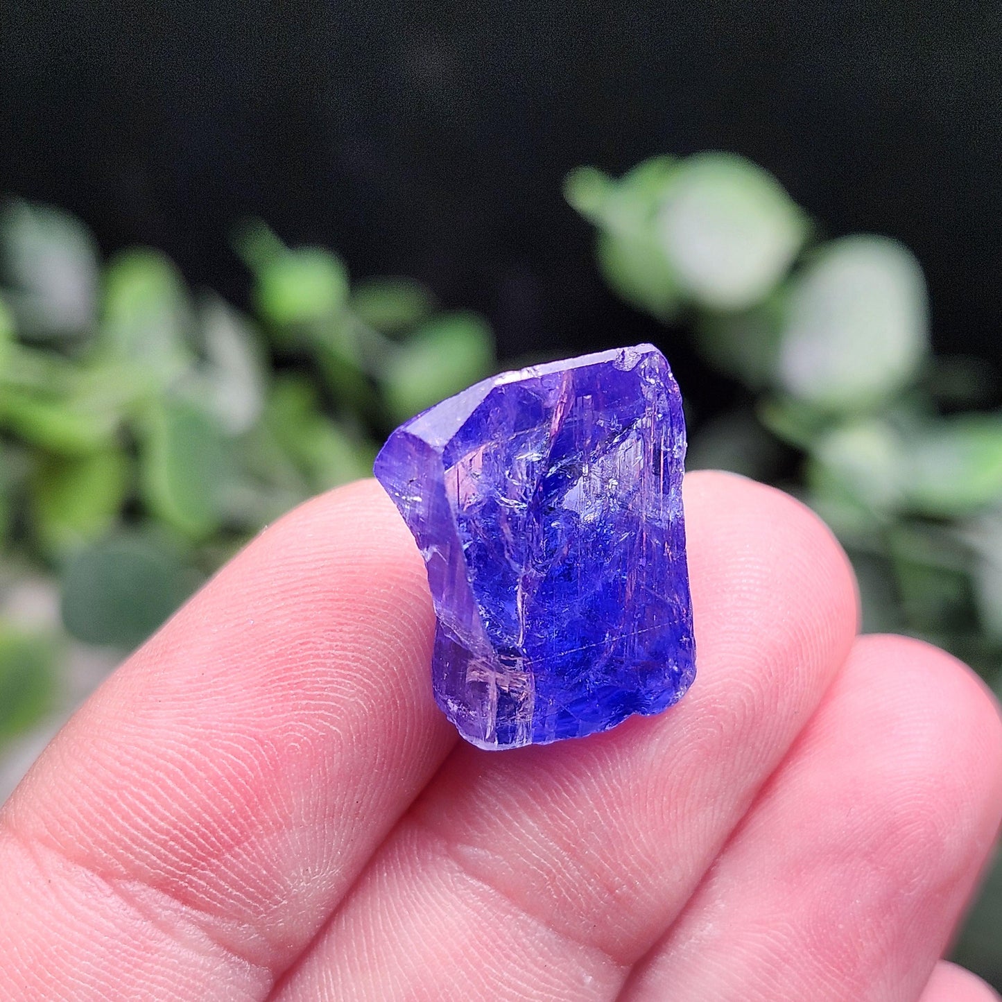 Blue Tanzanite Crystal 4.4g