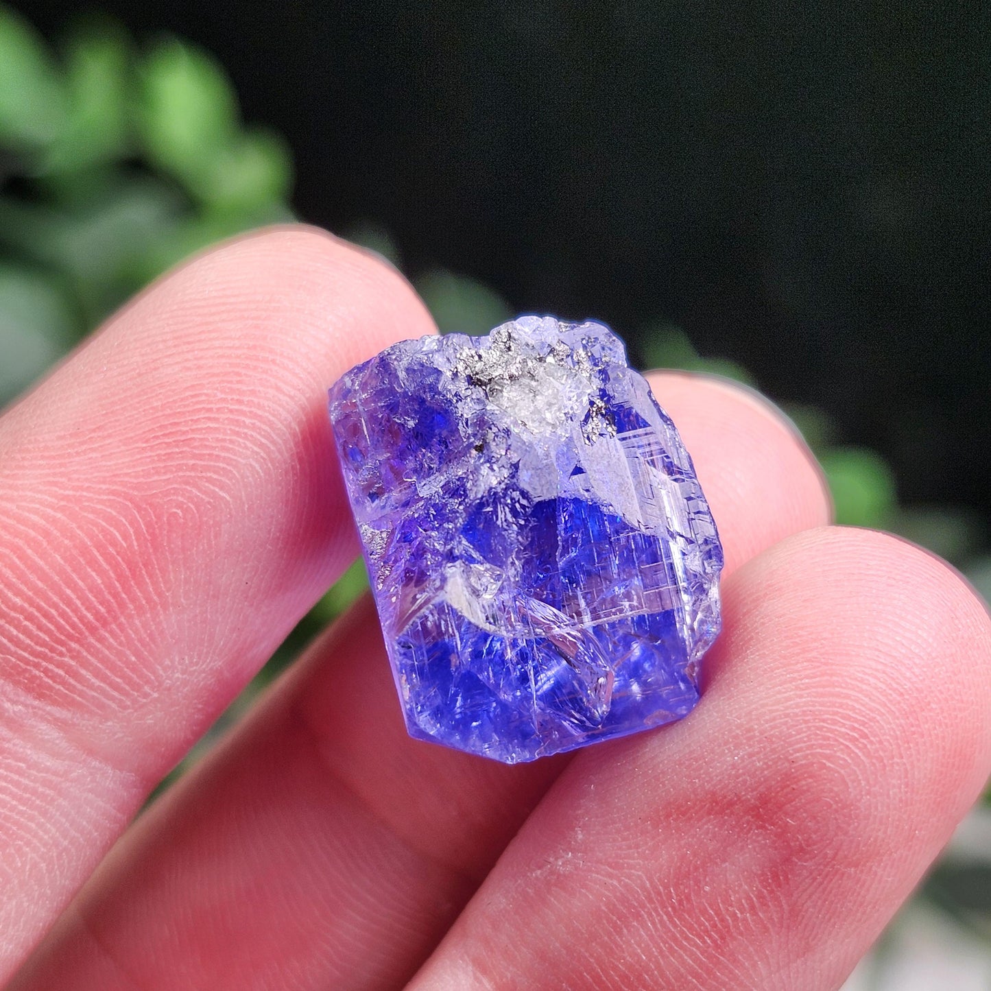 Blue Tanzanite Crystal 4.4g