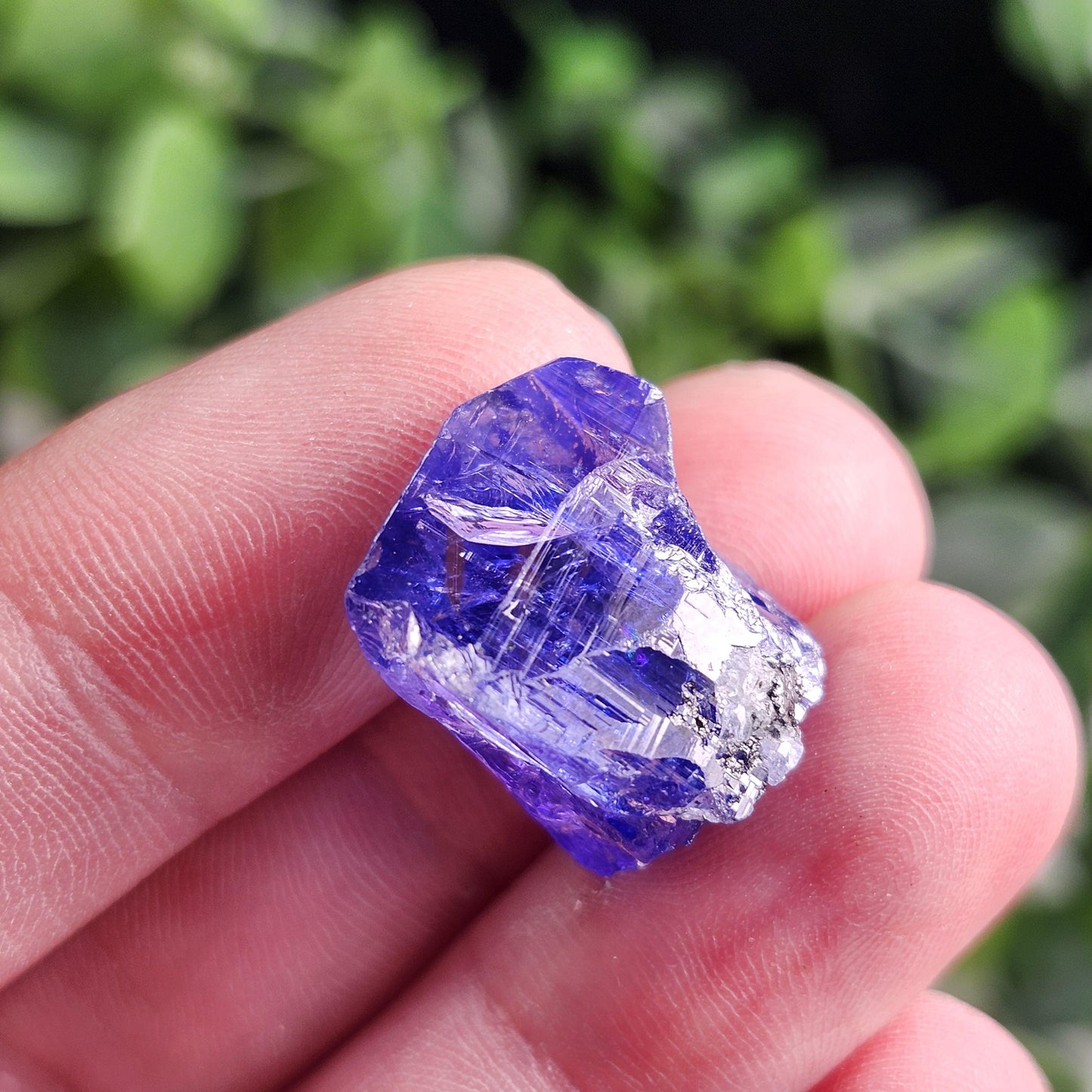 Blue Tanzanite Crystal 4.4g
