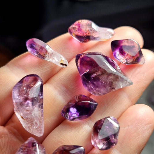 Polished Shangaan Scepter Amethyst