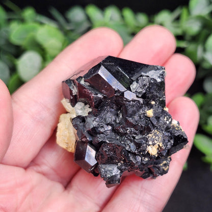 Hyalite Opal & Black Tourmaline 82g